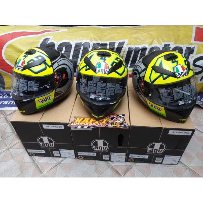 HELM FULLFACE AGV K3SV WINTERTEST BLACK MATT SNI ORIGINAL ITALY M L XL