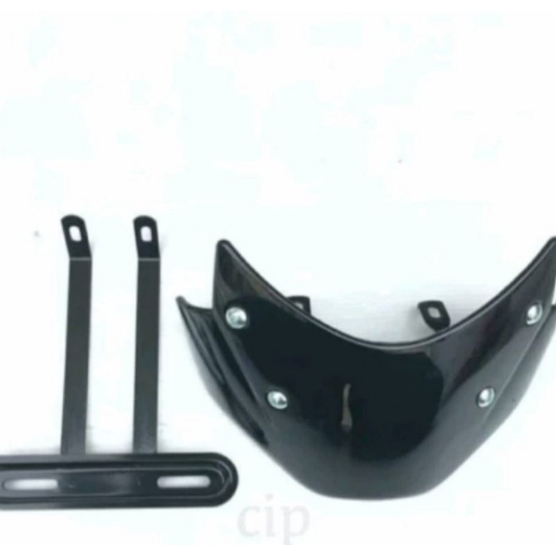 Visor Byson Dan Breket Plat Nomor Depan