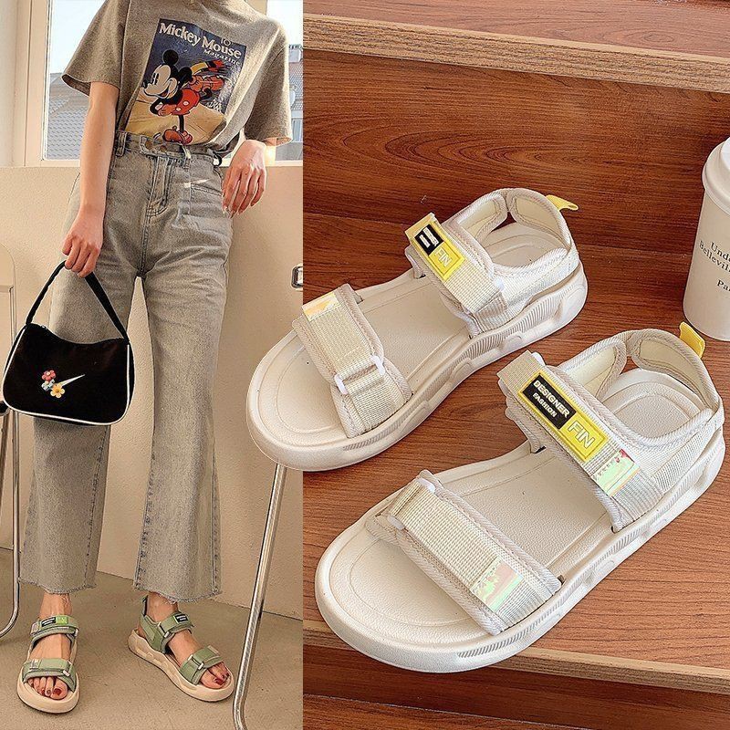 SANDAL GUNUNG FASHION BUNGA 2 STRAP IMPORT