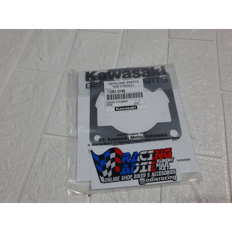 paking blok bawah Ninja R Rr 150 ori Paking blok ninja R 150