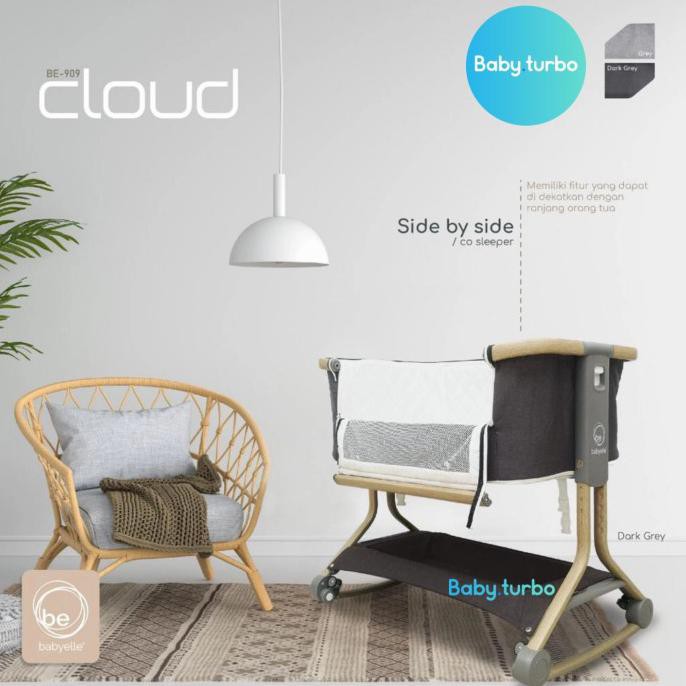 Baby Box Babyelle Cloud Be 909 - Dark Grey