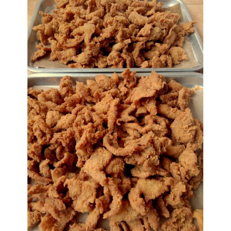 

Kulit Ayam Crispy 1kg / Keripik Kulit Ayam Crispy 1kg