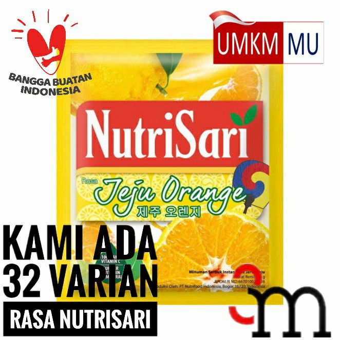 

G02G Nutrisari - Jeju Orange (1 Renceng = 10 Sachet) Ds5Gh