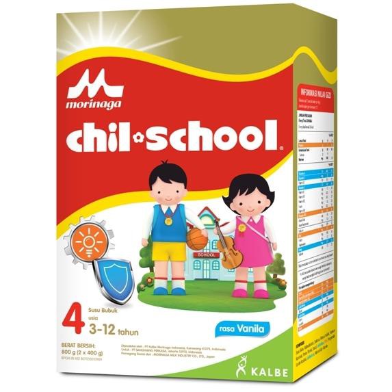 Chil School DHA Vanilla 800gr - susu formula