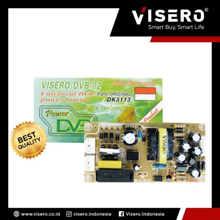 Regulator DVB Universal Hijau Visero (WD-DVB-02)