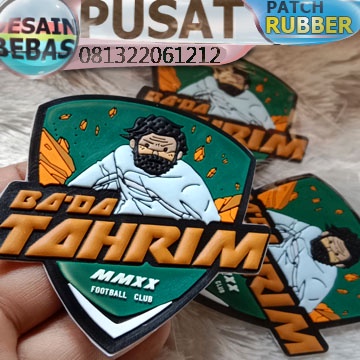 LABEL PATCH JERSEY 3D BENTUK TIMBUL UNIK DESAIN LOGO TEAM SOCCER  SEPAK BOLA BERBAGAI KLUB NASIONAL 