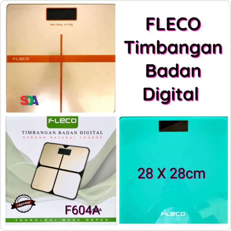 Fleco Timbangan Badan Digital F-604A