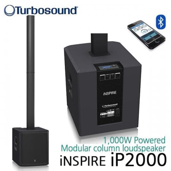 Turbosound iP2000 Bundle Speaker Column with 12 inch Subwoofer