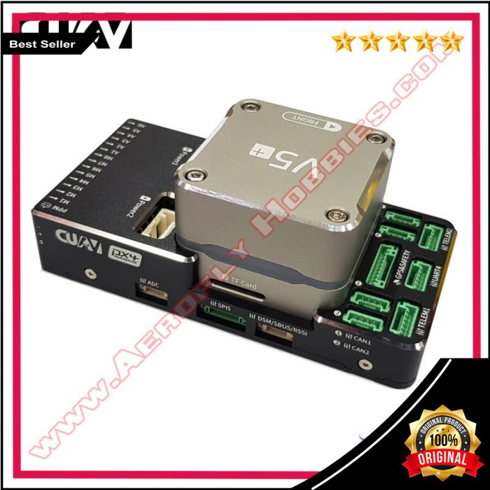 Jual Ori CUAV NEW V5+ Autopilot Pixhack Flight Controller for Aerial