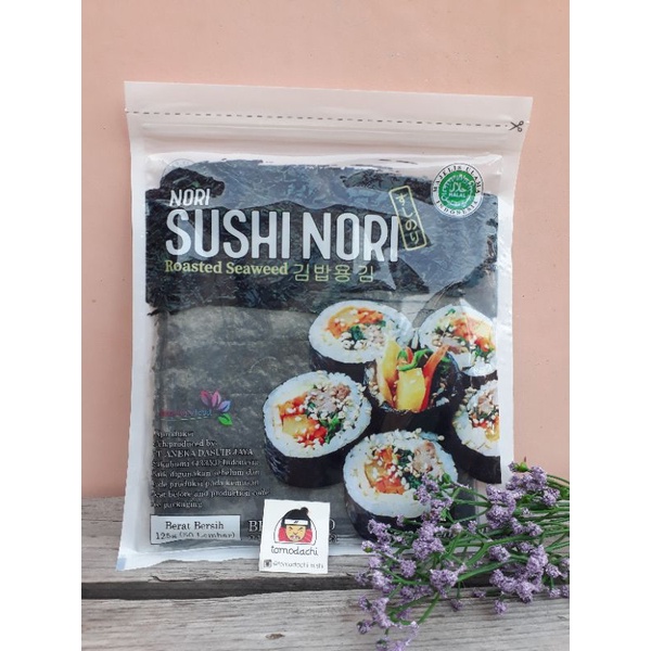 

Tomodachi 50 lembar Nori Sushi Gimbab Rumput Laut JSF Nori 50 Lembar