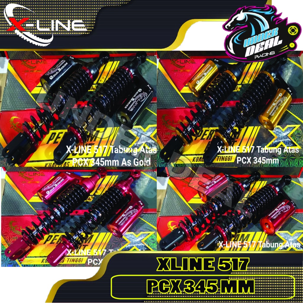 XLINE Shock Tabung 517 PCX Ukuran 345 mm