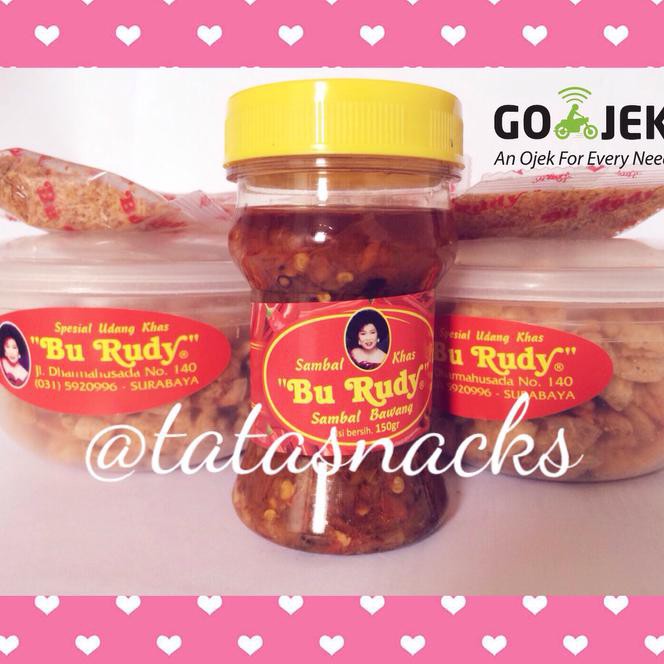 

618J Paket Sambal Bu Rudy E : 2 Udang + 1 Bawang Msxt