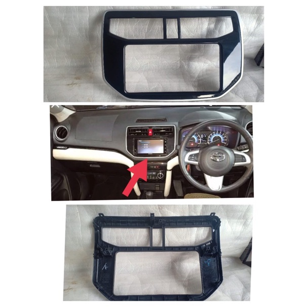 panel prime tipe AC tengah rush-terios 2018-2019