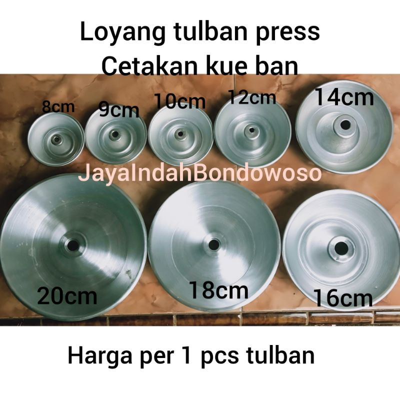 Loyang tulban cetakan tulban loyang bolu press Loyang bolu press loyang tulban