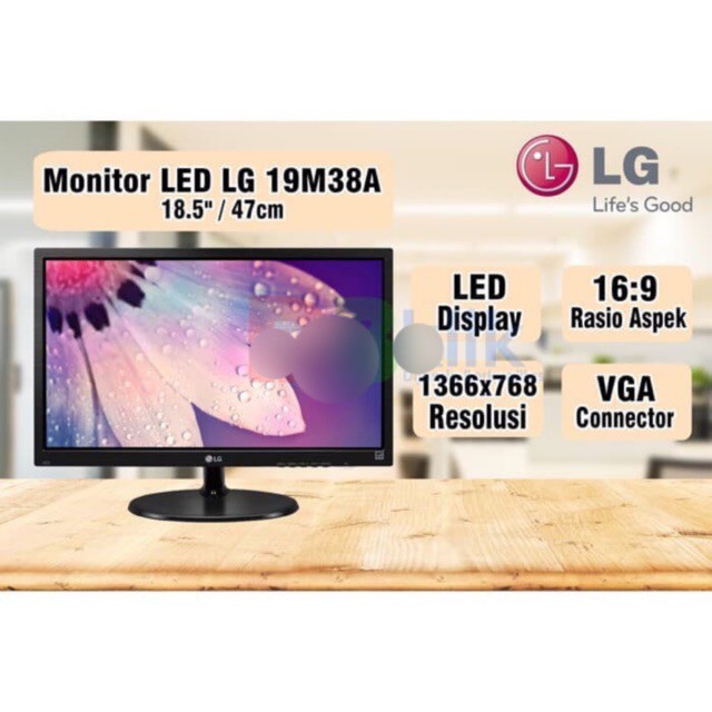 MONITOR LED LG 19M38A 18.5 INCH