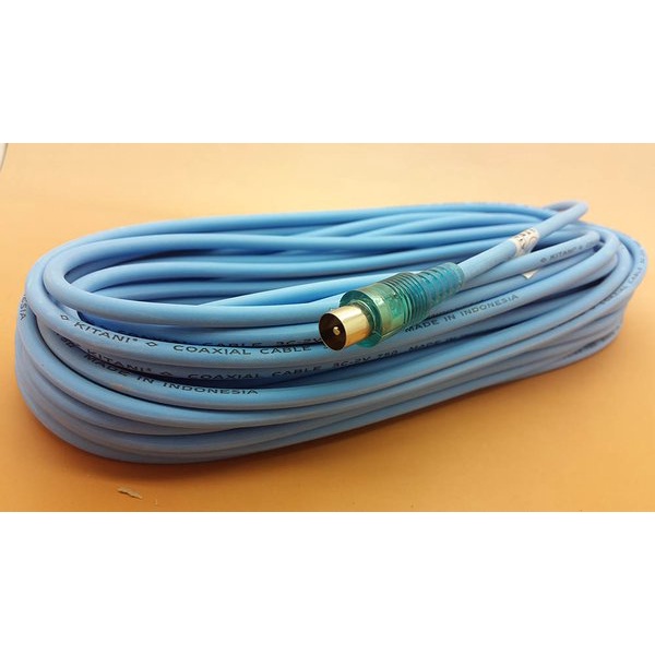 KABEL ANTENA KITANI 3C BIRU 20M