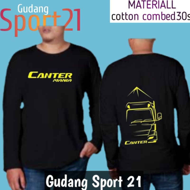 kaos baju lengan panjang canter mania kaos canter mania