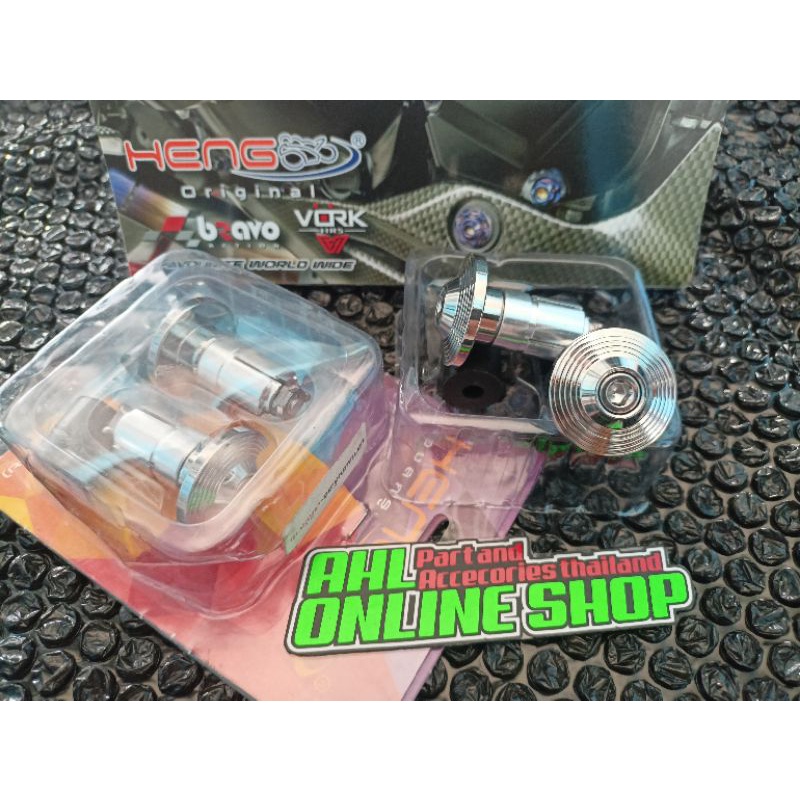 jalu stang spiral stainless chrome original heng thailand bandul stang pcx nmax vario beat mio scoop