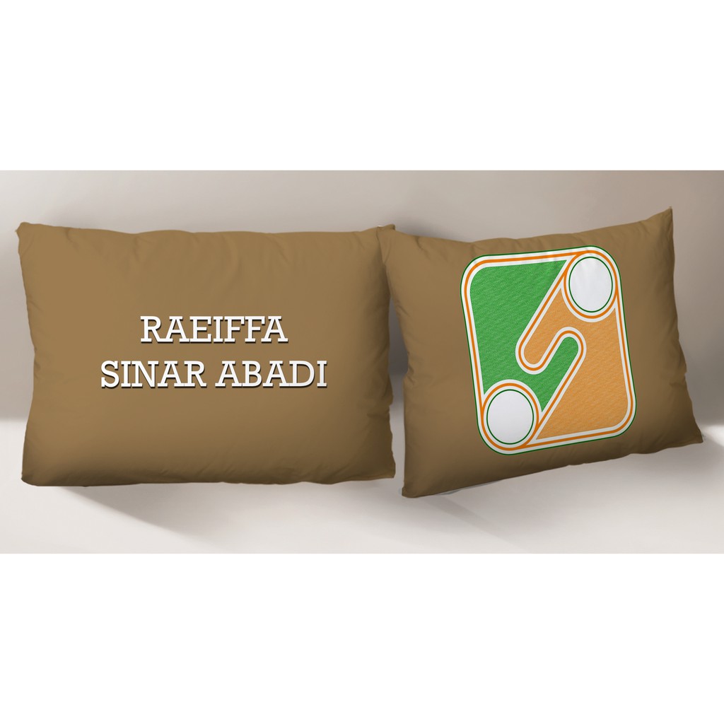 

Bantal Custom Cetak Tulisan / Nama / Hadiah Souvenir Hadiah Custom Tulisan Logo Label