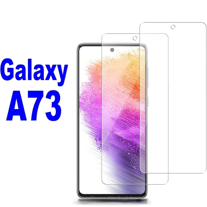 Pelindung Layar Tempered Glass 9D Untuk Samsung Galaxy A73 5G / Screen Protector