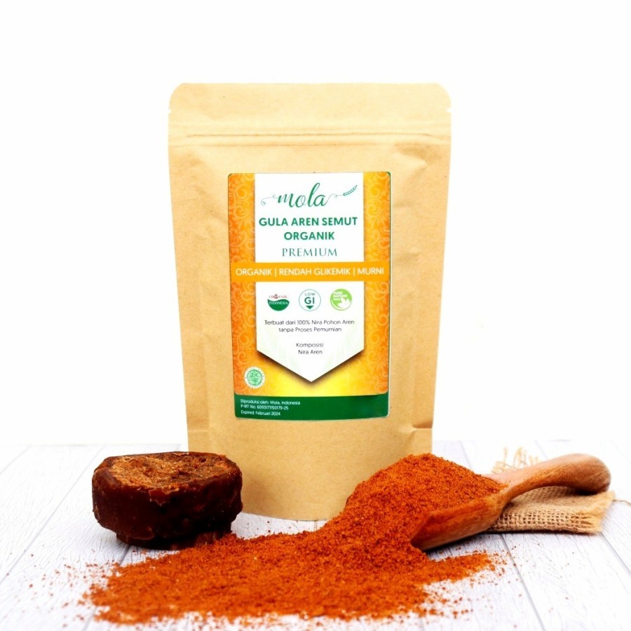 

Gula Aren Semut Organik 250 Gram Grade A PREMIUM