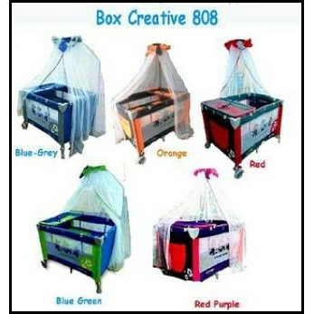 Box Bayi Pliko Creative 808- Kasur Bayi Portable Bisa Buat Kado Murah
