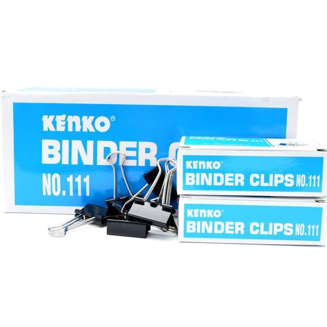 

BINDER CLIP KENKO 111 / KOTAK PALING MURAH