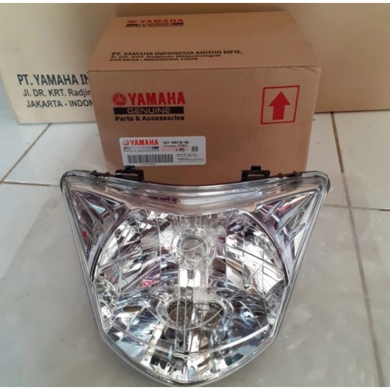 REFLEKTOR LAMPU DEPAN JUPITER MX LAMA OLD  ASLI ORI YAMAHA 1S7 H4310 02