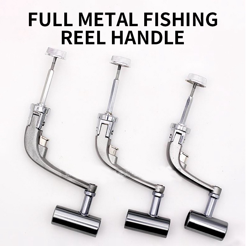 Handle Reel Pancing Bahan Full Metal Dengan Skrup Untuk Memancing Di Laut Sungai Rock