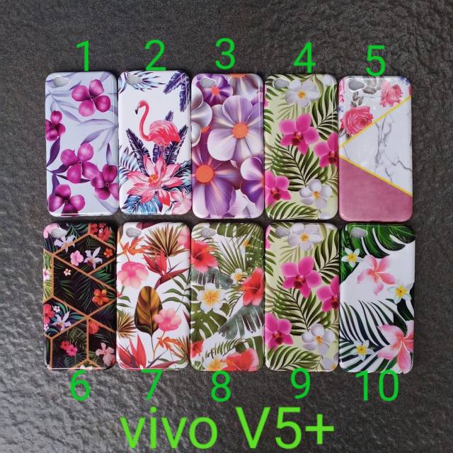 Case gambar vivo V5+ V5 plus motif cewek soft softcase softshell silikon cover