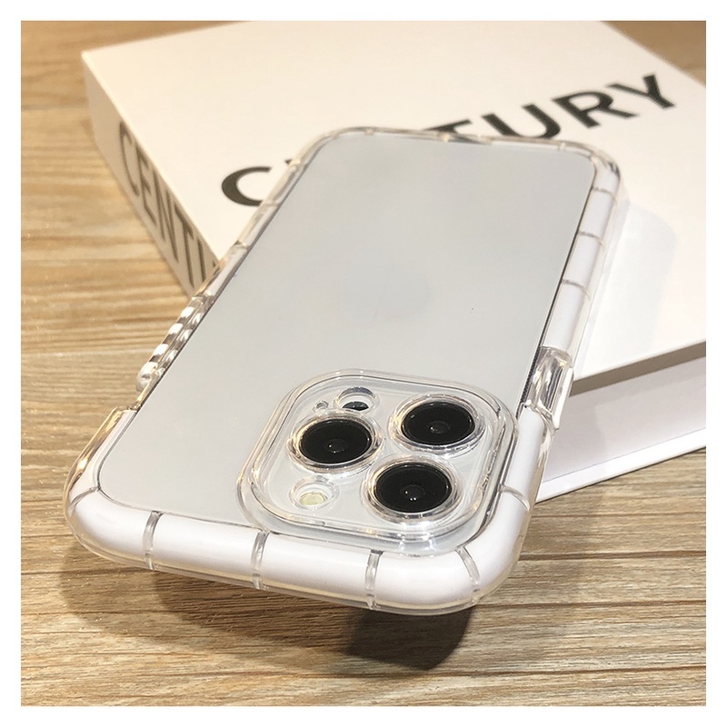 Creative fun luminous case iphone 11 pro max 12/13 pro max Xs max XR clear and simple luminous shockproof case