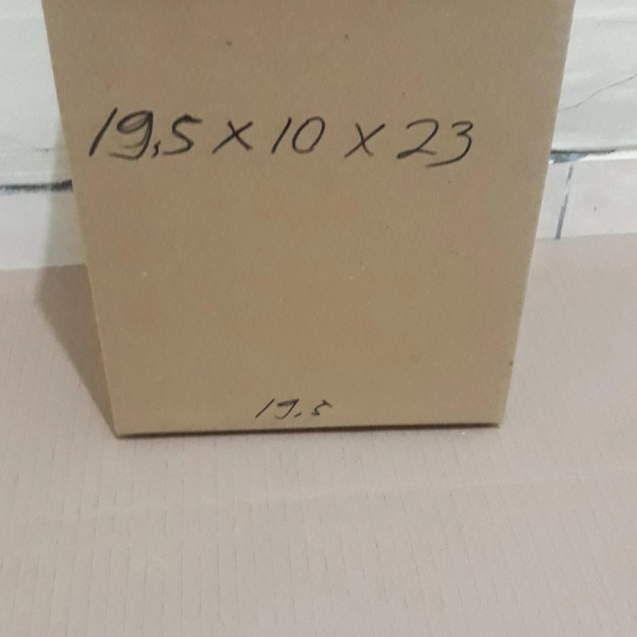 

Kardus Packing Polos uk. 19,5x10x23