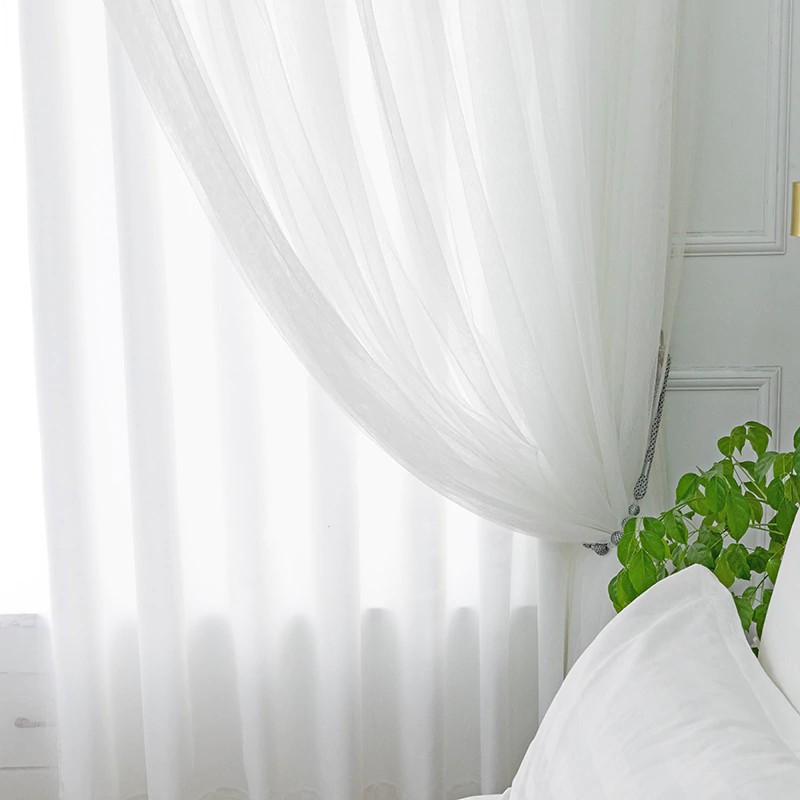 white black out curtains