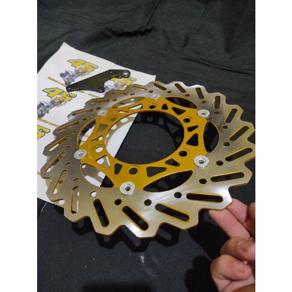 PIRINGAN LEBAR 300mm HONDA TIGER OLD / DISC CAKRAM DEPAN 300mm HONDA TIGER OLD, MEGA PRO, VERZA