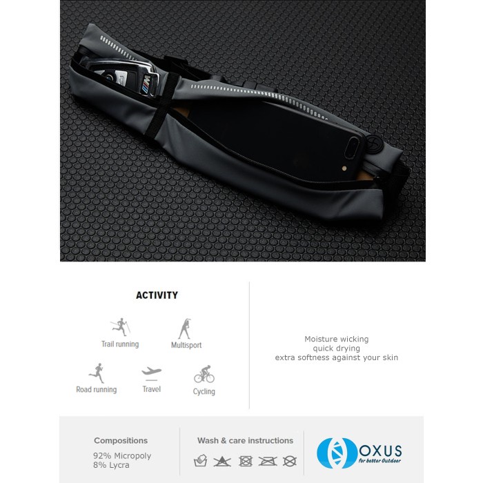 TAS PINGGANG LARI RUNNING WAISTBAG BOTTLE BOTOL