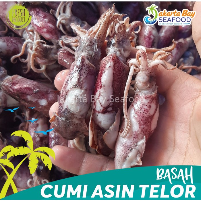 

Cumi Asin Telor Basah - Cumi Asin Telor Tanpa Pengawet