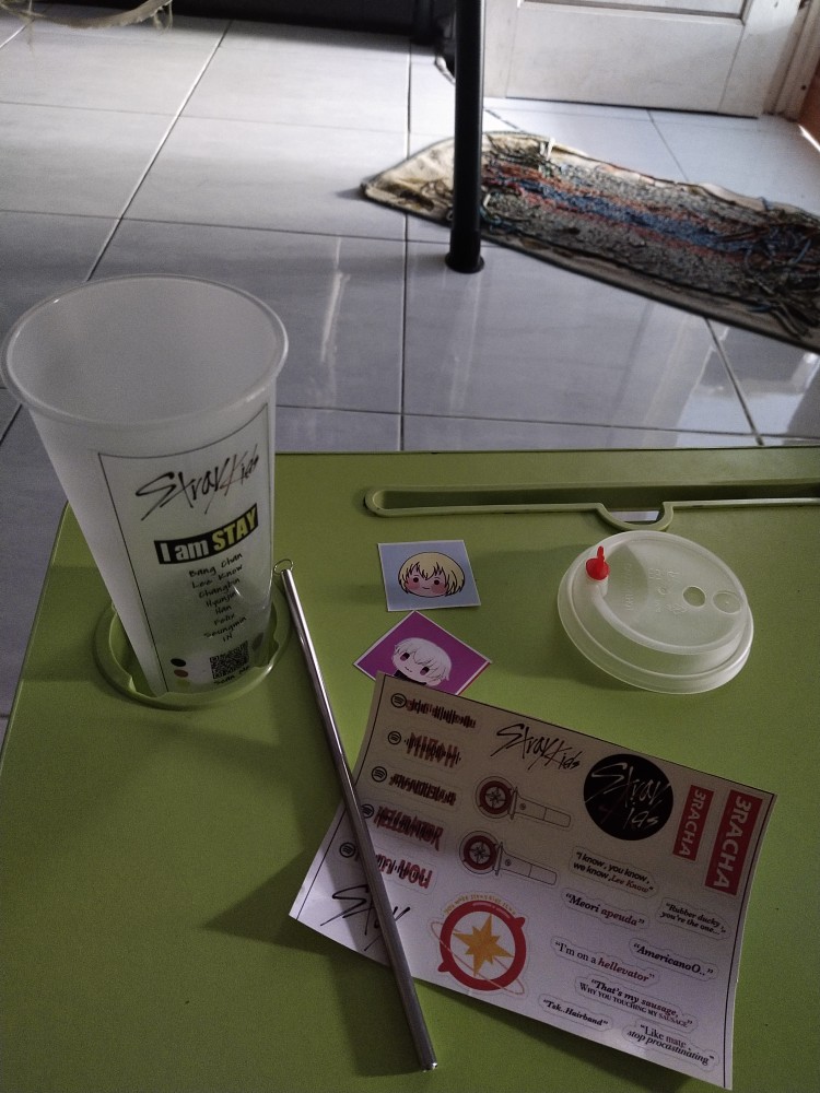 Reusable Cup Nct Treasure Bts Txt Exo Straykids Enhypen Seventeen Ikon