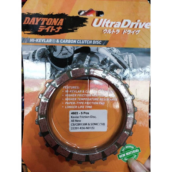 kampas kopling cb150 r new LED CBR 150 r Sonic original daytona