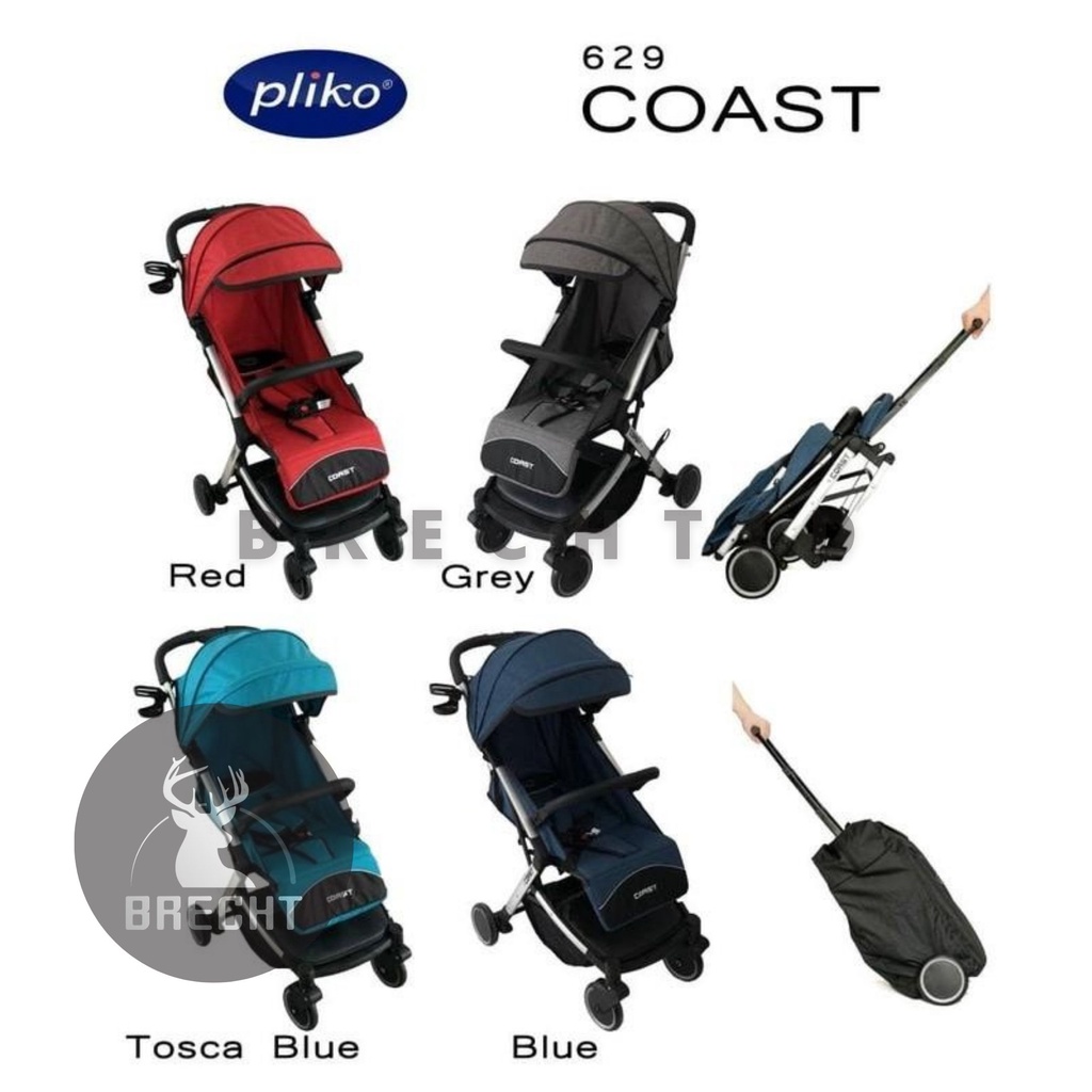 Kereta Dorong Bayi Stroller Baby Pliko 639 Coast Mudah Di Lipat