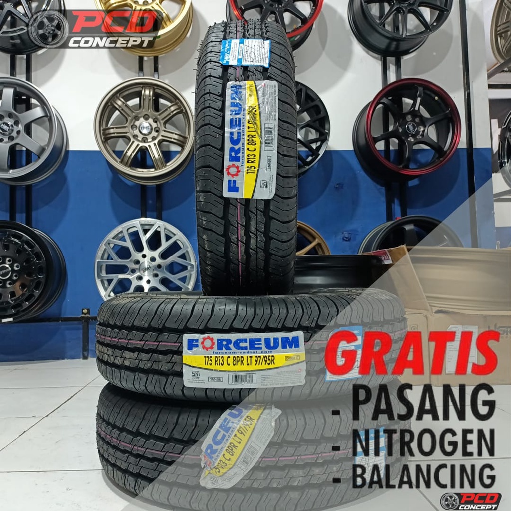 BAN STANDAR GRANDMAX CARRY R13 FORCEUM DIGON LT TUBLES - FORCEUM DIGON LT 175 C 8 PR R13