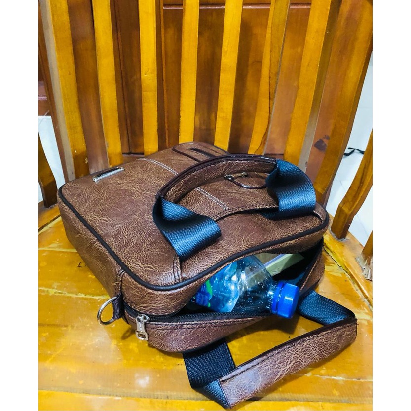 Tas Selempang Kulit PU Leather Original Polo Amstar 11 Inchi Tas Kantong Tas POLO Tas Pria