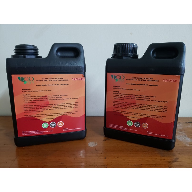 ecosys 1 liter -Disinfectan &amp; Deodorizer-