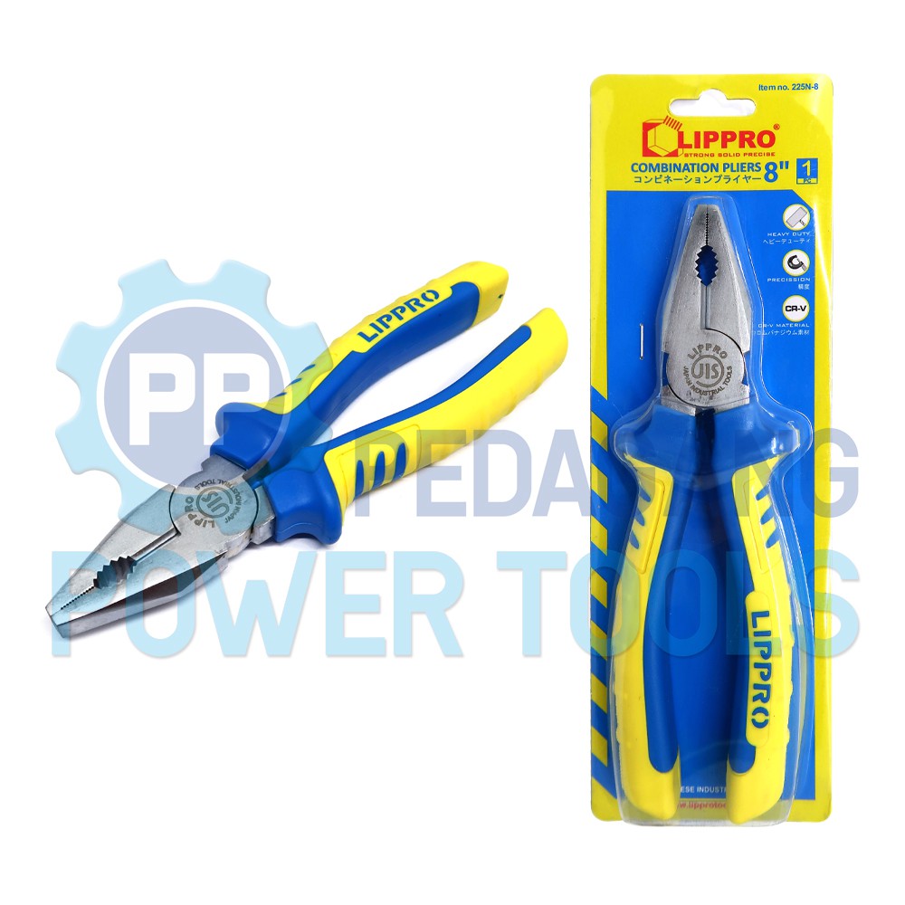 LIPPRO TANG KOMBINASI 8 INCH COMBINATION PLIERS 225N-8