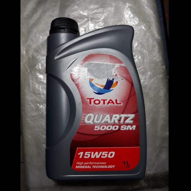 Oli Mesin Total 15W-50 1 Liter