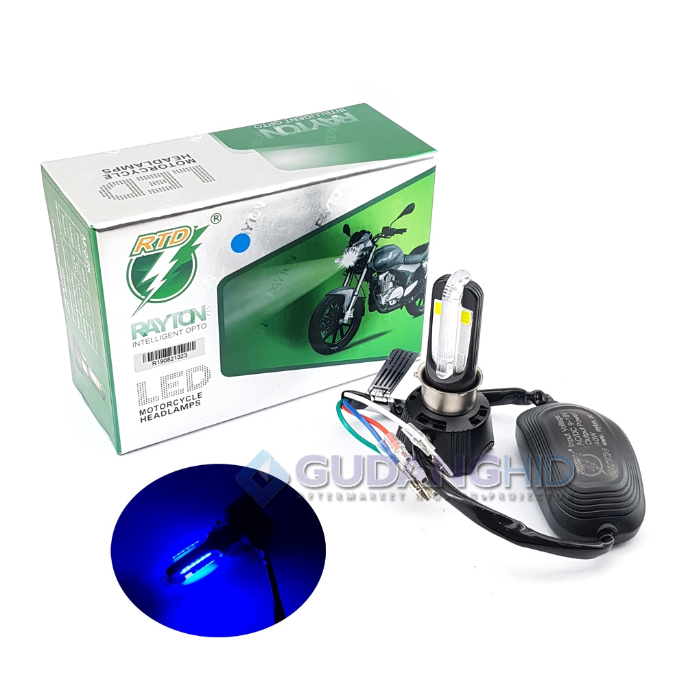  Lampu  LED  Motor 4  Sisi  AC DC H6 40W RTD 4  Mata 100 ORI 