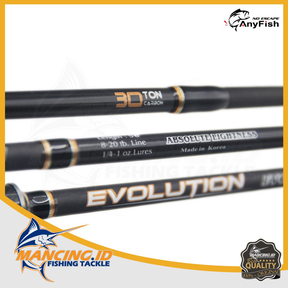 Anyfish Evolution (Fuji) Joran Casting Rod Made in Korea