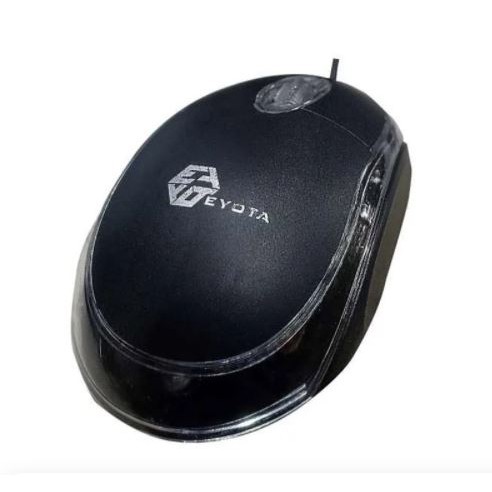 Mouse eyota wired usb 2.0 optical 800dpi 3d standard for pc laptop office by01 - Mice kabel by-01