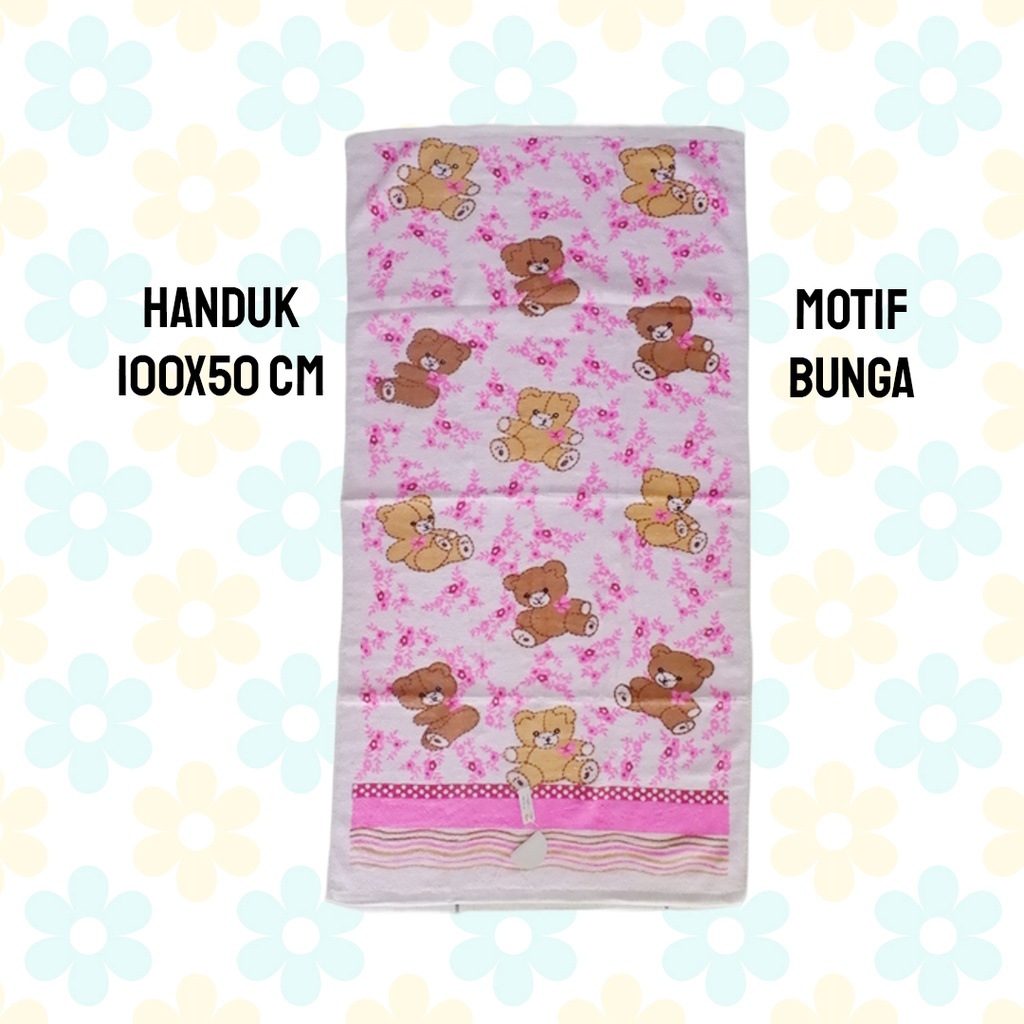 Dixon Handuk Anak Dewasa Motif Cewek