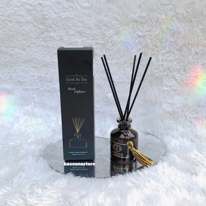 Diffuser Stick Black - Reed Diffuser Pengharum Ruangan - Pewangi Ruangan - Aromatherapy - Dekorasi Kamar Ruangan - Minyak Aromaterapi