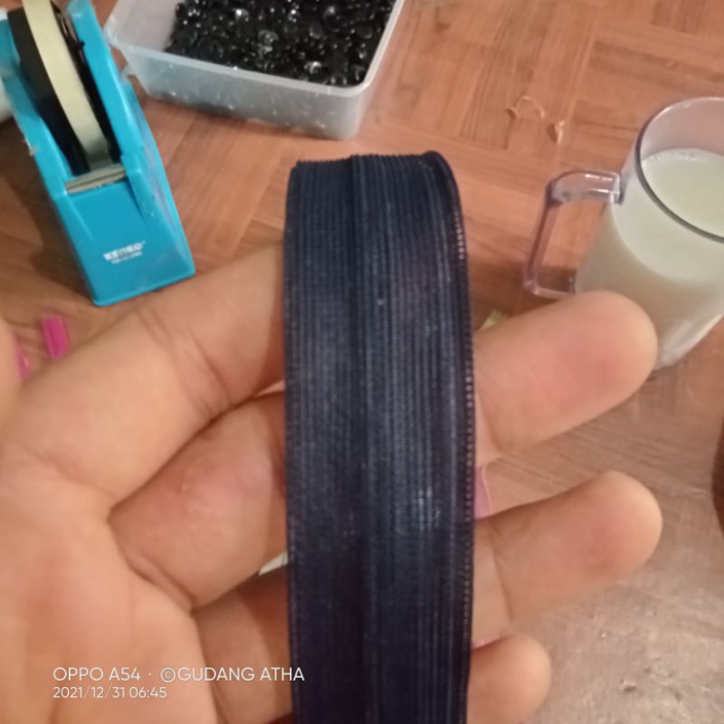 12pcs Sleting Resleting Jepang Invisible Zipper Gamis  25cm /10 inch Lusinan Grosir Murah Berkualitas-Navy